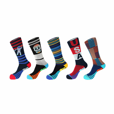Emmett Athletic Socks // Pack of 5