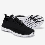 Aleader Men's Xdrain Flex Knit Water Shoes // Black + White (US: 9.5)