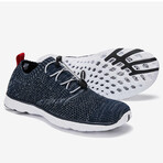 Aleader Men's Xdrain Knit Pro Water Shoes // Navy +Melange (US: 11)