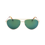Men's CO204-C02 Sunglasses // Shiny Gold