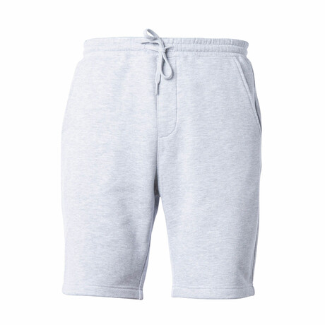 Comfort Soft Fleece Shorts // Heather Gray (S)