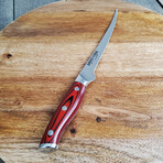 Crimson Series Cutlery Block Set // 16 Pieces // Includes 6 x Steak Knives