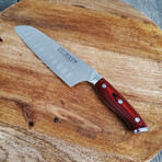Crimson Series Cutlery Block Set // 16 Pieces // Includes 6 x Steak Knives