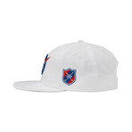 Covert Flat Brim Hat Moonshot // White