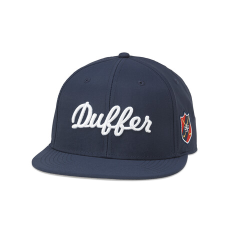 Covert Flat Brim Hat Duffer // Navy