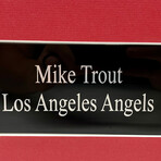 Mike Trout // Framed Baseball Card Collage