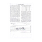 Dow Chemical Co. Stock Certificate // Shares Vary // Green // 1970s