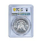 1888 Morgan Silver Dollar // PCGS Certified MS63DMPL // Wood Presentation Box