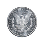 1888 Morgan Silver Dollar // PCGS Certified MS63DMPL // Wood Presentation Box