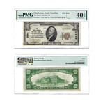 1929 Small Size Charleston, South Carolina National Banknote // $5, $10, $20 // Set of 3 // PMG Certified