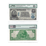 1902 Large Size Charleston, South Carolina National Banknote // $5, $10, $20 // Set of 3 // PMG Certified