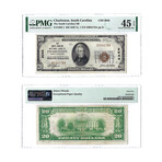 1929 Small Size Charleston, South Carolina National Banknote // $5, $10, $20 // Set of 3 // PMG Certified