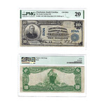 1902 Large Size Charleston, South Carolina National Banknote // $5, $10, $20 // Set of 3 // PMG Certified