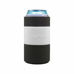 Non-Tipping Can Cooler + Bottle Adapter // 12 Oz (Teal)