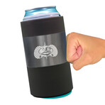 Non-Tipping Can Cooler + Bottle Adapter // 12 Oz (White)