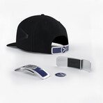 Golf Ball Marker // Silver + Navy