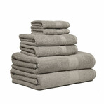 Mayfair 6 Piece Towel Set // Flax