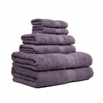 Mayfair 6 Piece Towel Set // Heather