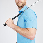 Cloud Golf Polo // Coastline Blue (S)