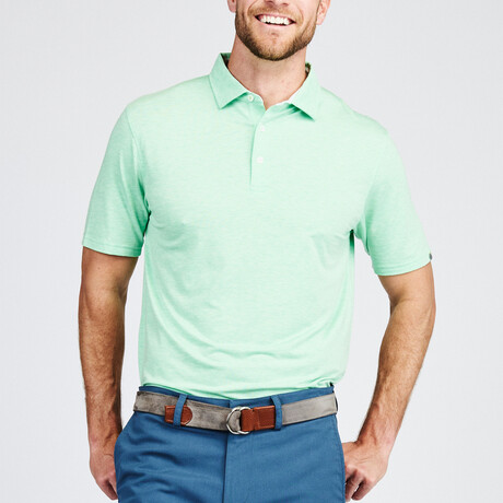 Cloud Golf Polo // Bermuda Heather (S)