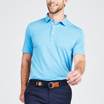 Cloud Golf Polo // Coastline Blue (S)