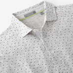 Cloud Golf Polo Ace Dot // Light Heather Gray (2XL)