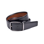 Classic Model 436/32 Buckle 211 - Reversible // Black + Light Brown (34)