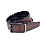 Classic Model 434/32 Buckle 3275 - Reversible // Brown + Black (34)