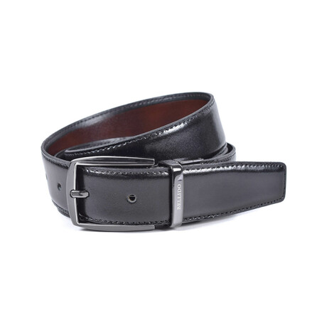 Classic Model 436/32 Buckle 211 - Reversible // Black + Brown (34)