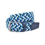 Sport Model 394/35 Buckle 2321 // Blue + White (M - 36)