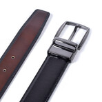 Classic Model 436/32 Buckle 211 - Reversible // Black + Brown (34)