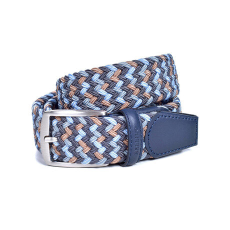 Sport Model 394/35 Buckle 2321 // Blue + Beige (M - 36)