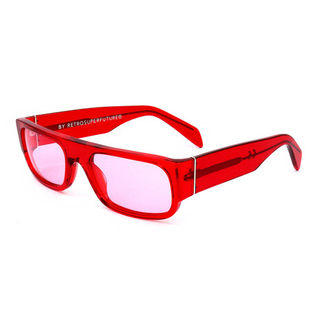 Unisex Smile Sunglasses // Red