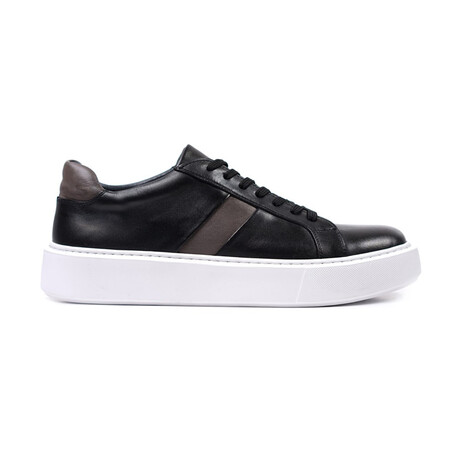 Charles Sneaker // Black + Gray + White (Euro: 40)