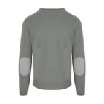 Round-Neck Sweater // Medium Gray (Small)