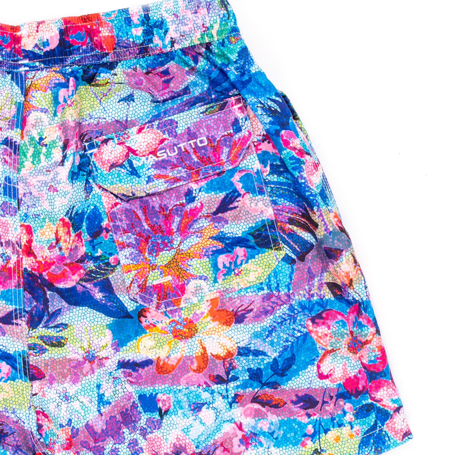 Wyatt Patterned Swim Trunks (3XL) - ToMo Clearance Event - Touch of Modern