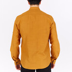 Cameron Long Sleeve Button Down Shirt // Ginger (XS)