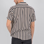 Drake Short Sleeve Button Down Shirt // Camel (S)