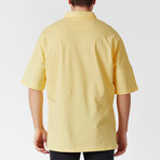 Chance Oversized Polo Shirt // Yellow (S)