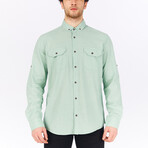 Dean Long Sleeve Button Down Shirt // Apple (XS)