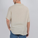 Oliver Short Sleeve Button Down Shirt // Stone (XS)
