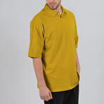 Mason Oversized Polo Shirt // Olive (S)
