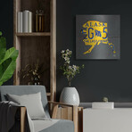 Alaska by Design Turnpike (12"H x 12"W x 0.13"D)