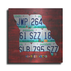 Missouri by Design Turnpike (12"H x 12"W x 0.13"D)