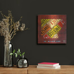 Arkansas Map by Design Turnpike (12"H x 12"W x 0.13"D)