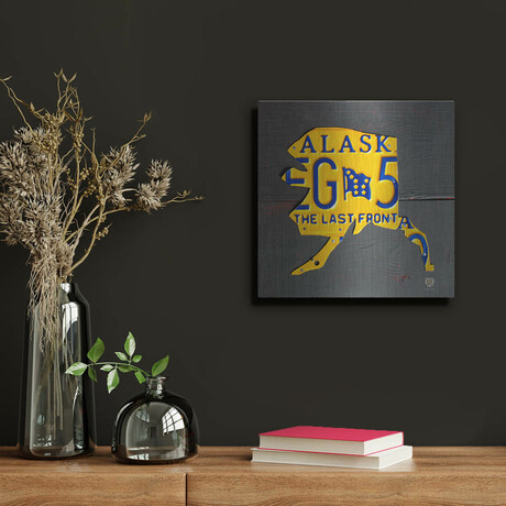 Alaska by Design Turnpike (12"H x 12"W x 0.13"D)