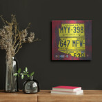 Arizona License Plate by Design Turnpike (12"H x 12"W x 0.13"D)