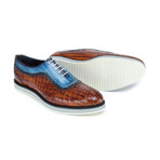 Oxford Sneaker // Croc Brown + Blue (US: 12)