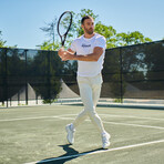 Lightweight Court Tennis Tee // White (Small)