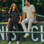 Off-Court Tee // Black Oyster (Small)